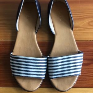 J. Crew Beachy flats